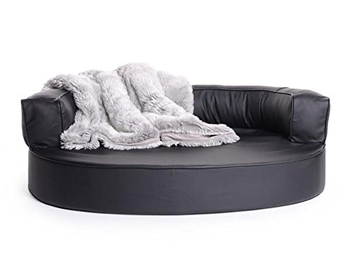 Hundebett Kunstleder