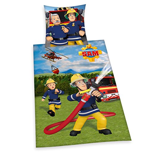Kinder Bettwäsche Feuerwehrmann Sam
