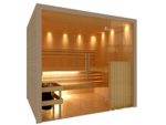 Royal Sauna mit edler Glasfront