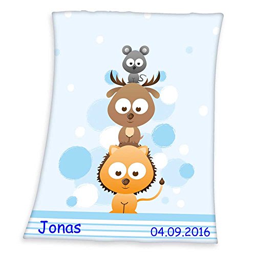 Babydecke Tierfreunde