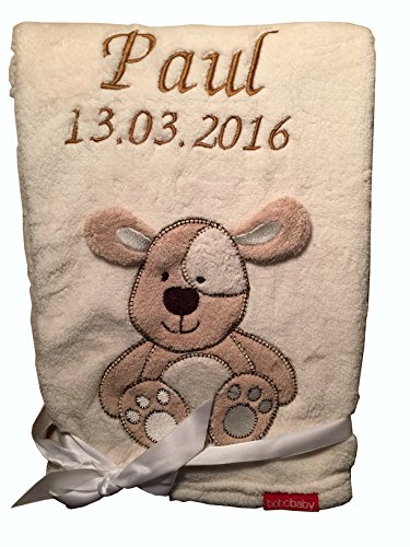 Babydecke mit Name