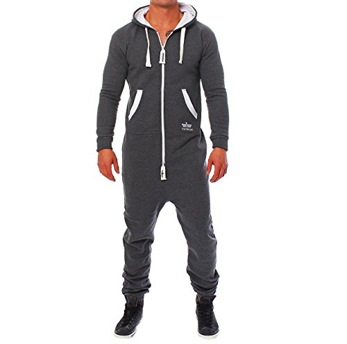 Finchman Herren Jumpsuit grau