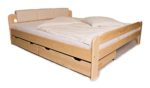 2x Bettschublade Holz für Bett