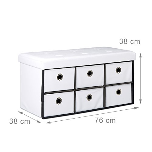 Sitzbank aus Kunstleder