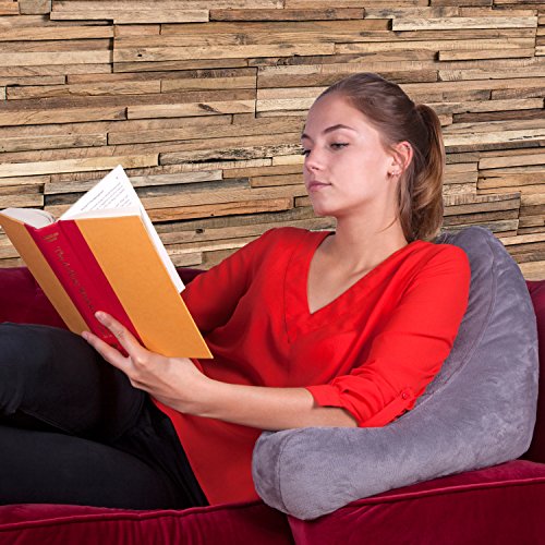 Lesekissen mit Velour Stoff