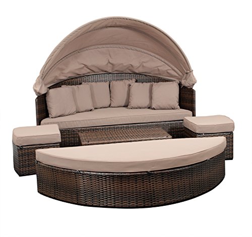 Relaxinsel Alu + Polyrattan