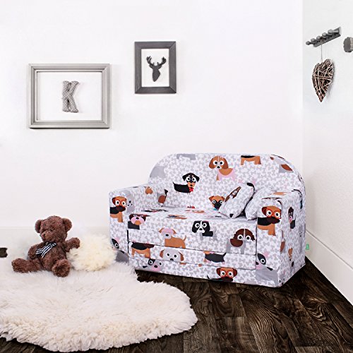 LULANDO Kindersofa Hunde