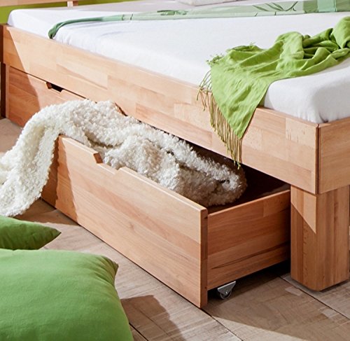 Bettschubladen Set Buche