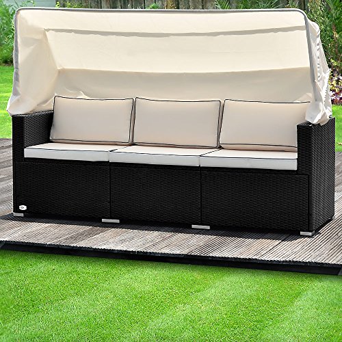 Poly Rattan Lounge
