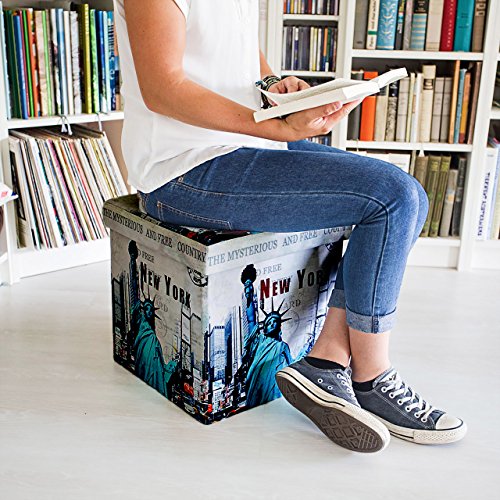 Faltbarer Sitzhocker NY