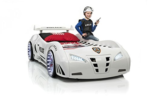 Kinderbett Polizei mit LED