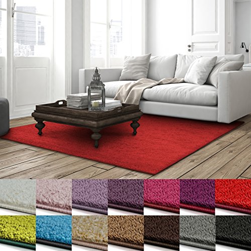 Shaggy weicher Teppich