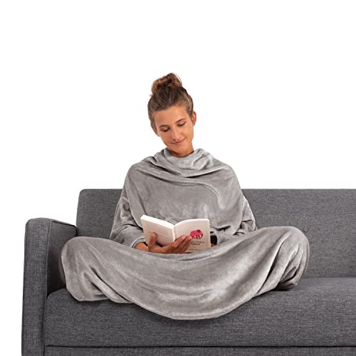 Blumtal Kuscheldecke mit Ärmeln